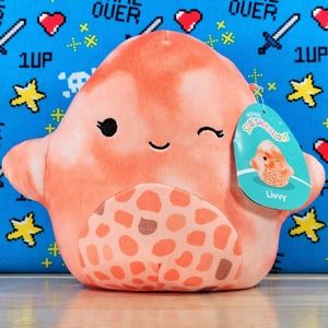 Squishmallow Livvy the Starfish 7" UltraSoft Stuffed Sealife Squad Toy Plush NWT